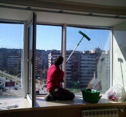 Мытье окон в однокомнатной квартире Хадыженск